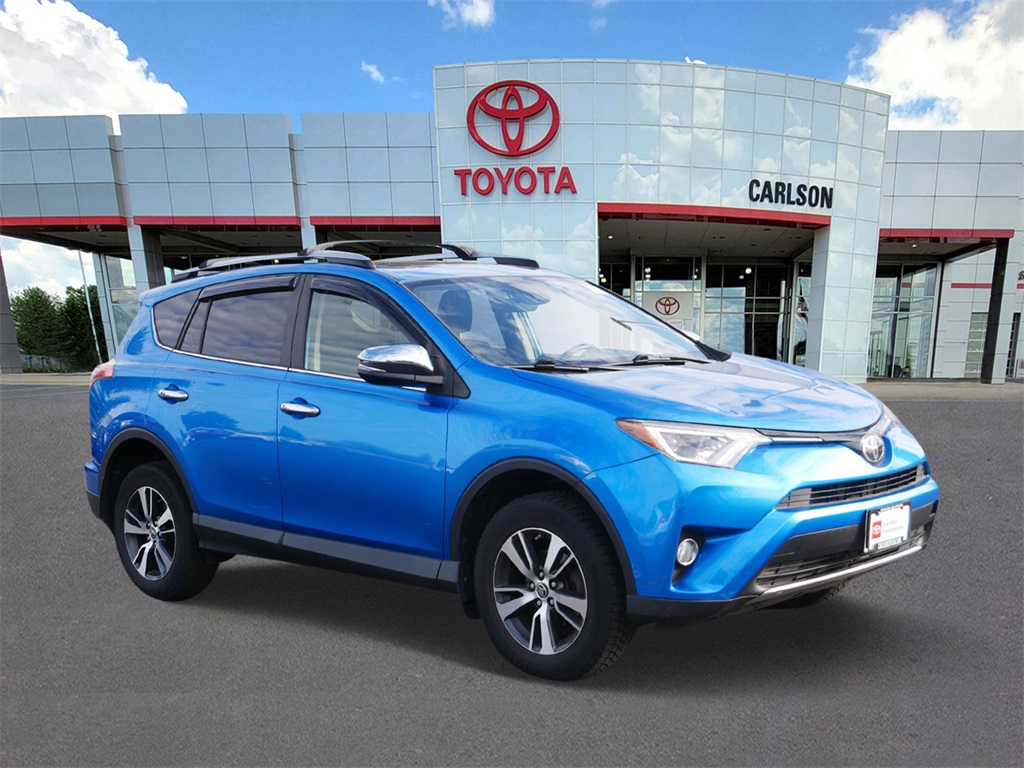 Certified 2018 Toyota RAV4 XLE with VIN JTMRFREV0JJ721817 for sale in Minneapolis, Minnesota