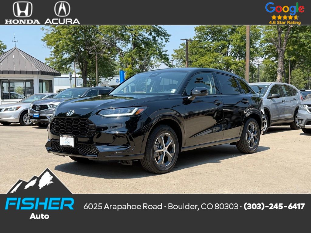 Certified Used 2025 Crystal Black Pearl Honda EX-L image 1