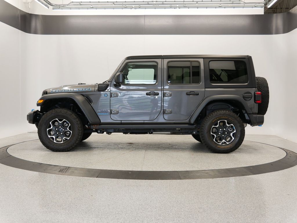 Certified 2023 Jeep Wrangler 4xe Rubicon 4XE with VIN 1C4JJXR68PW696390 for sale in Coon Rapids, Minnesota