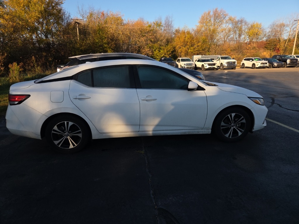 Used 2022 Nissan Sentra SV with VIN 3N1AB8CV8NY244693 for sale in Monroe, WI