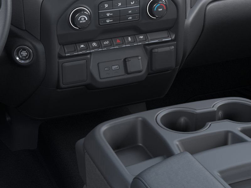 2024 Chevrolet Silverado 1500 Custom White at Turner Chevrolet