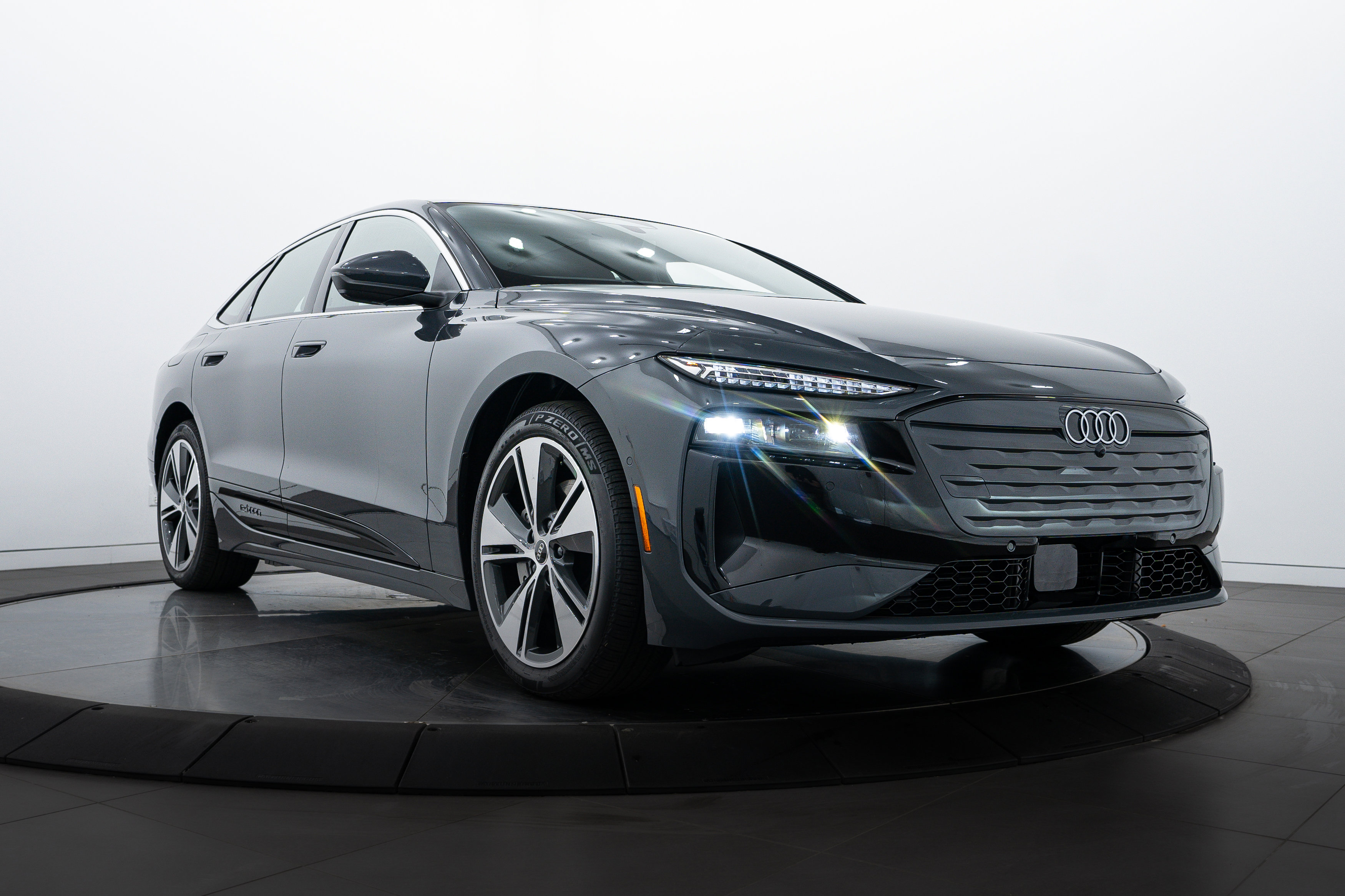 New 2025 Gray Audi Premium Plus image 1