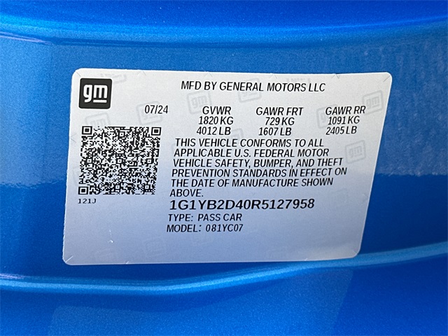 2024 Chevrolet Corvette Stingray 2LT photo 28