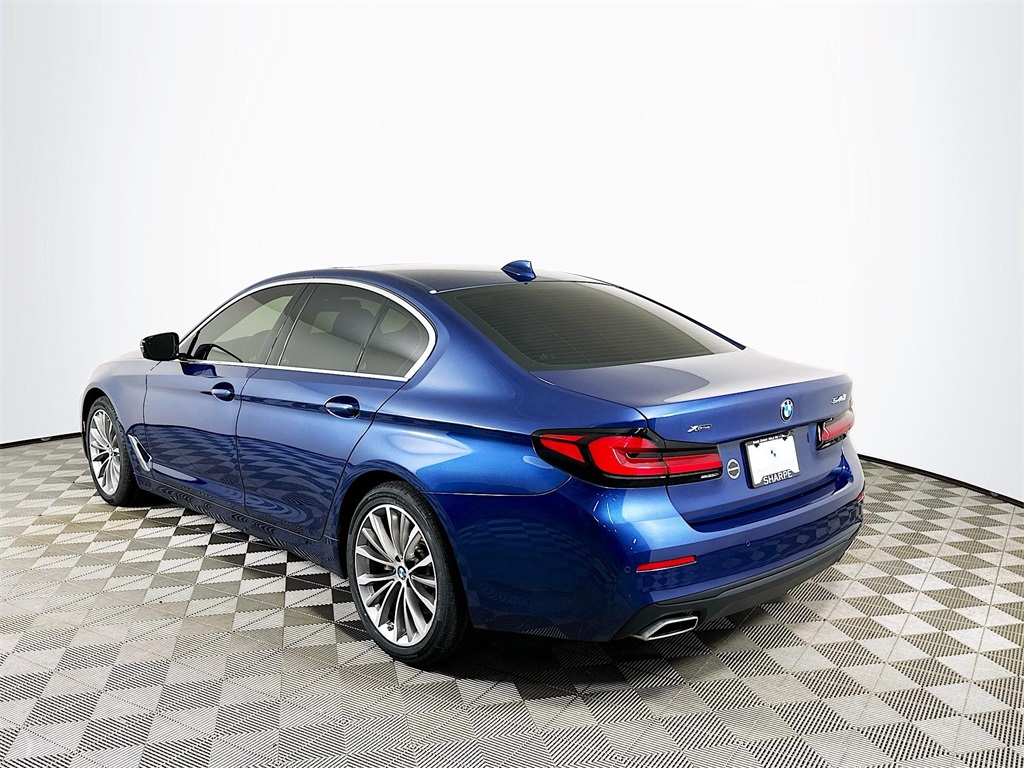 Used 2023 Blue Metallic BMW 540i xDrive image 7