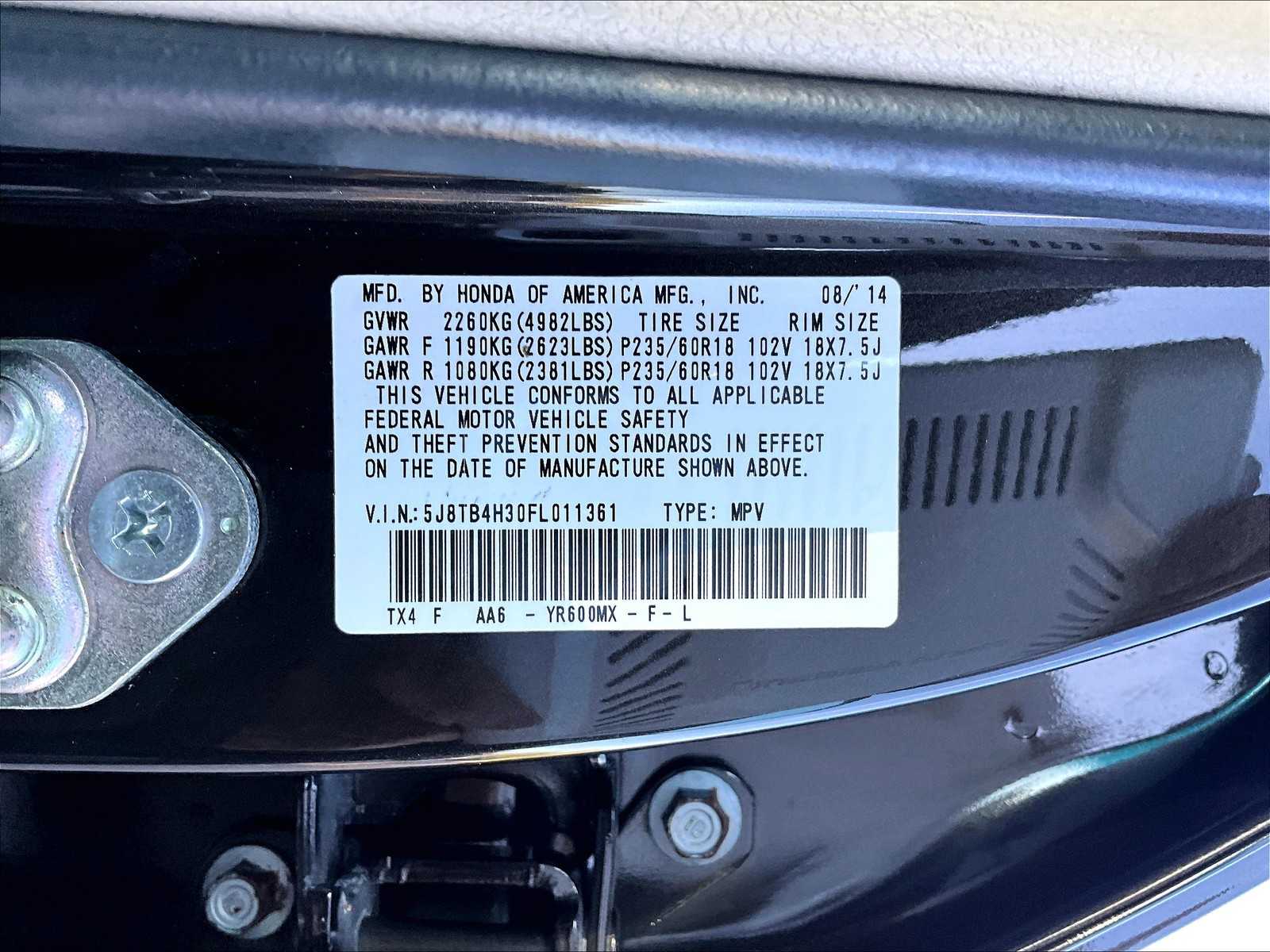 2015 Acura RDX photo 3