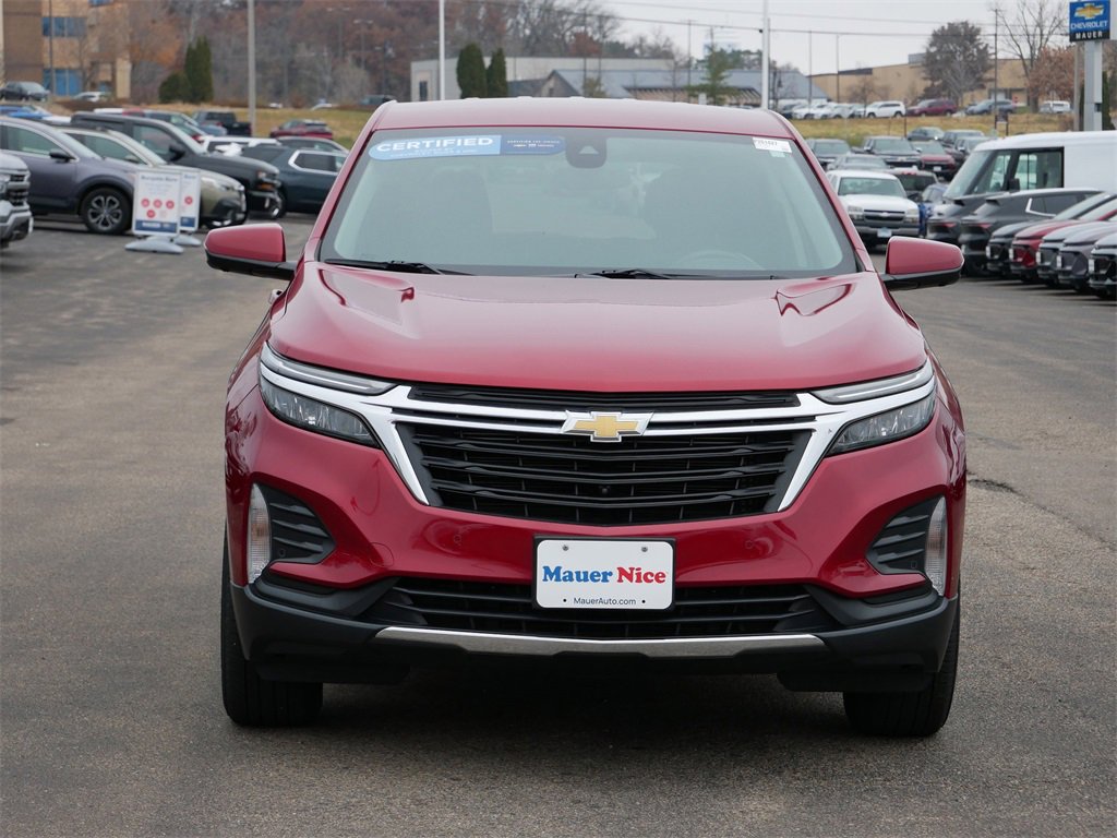 Certified 2023 Chevrolet Equinox LT with VIN 3GNAXUEG4PL140134 for sale in Inver Grove Heights, Minnesota