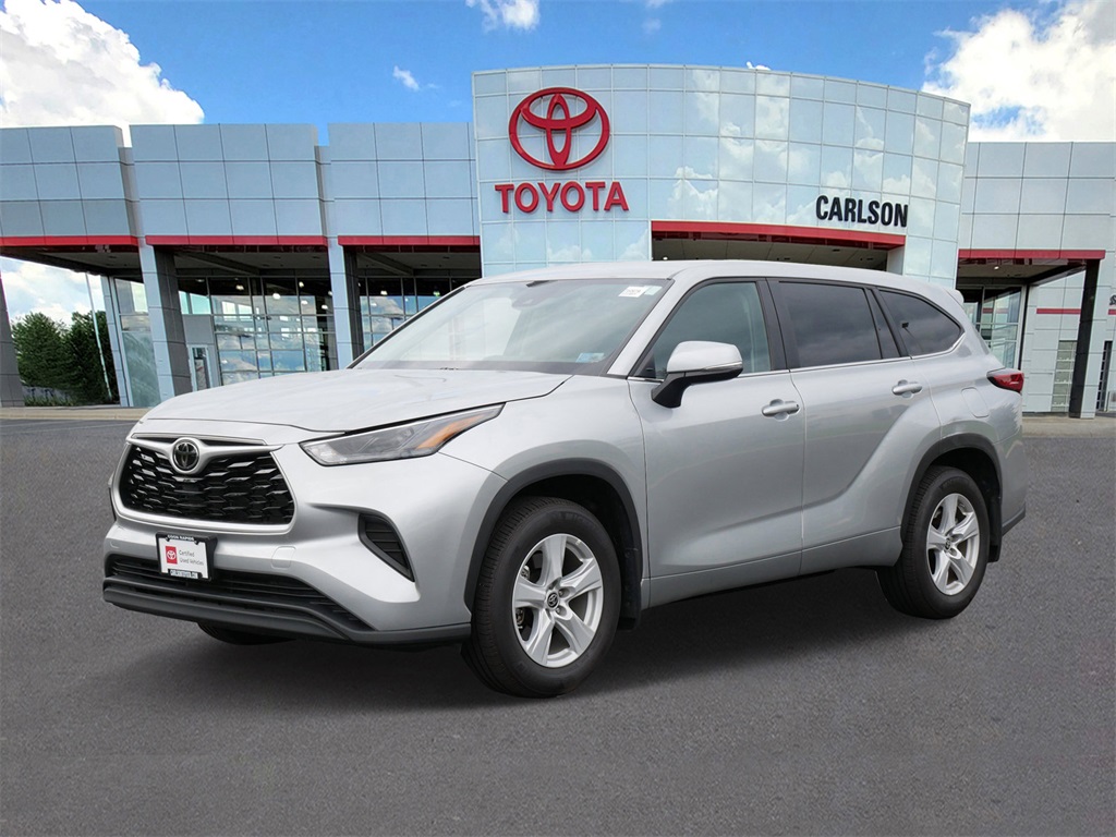 Certified 2023 Toyota Highlander L with VIN 5TDKDRBH4PS514722 for sale in Minneapolis, Minnesota
