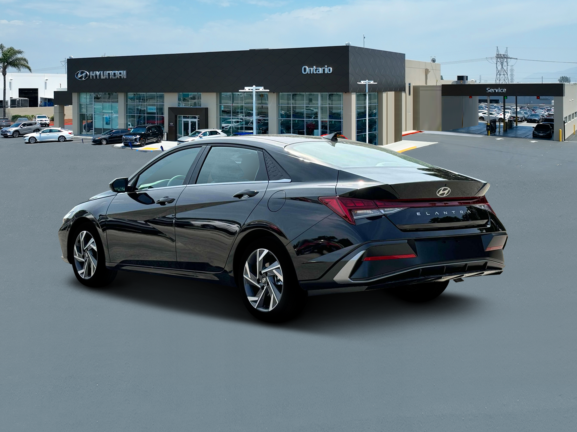 New 2025 Abyss Black Hyundai SEL Convenience image 5