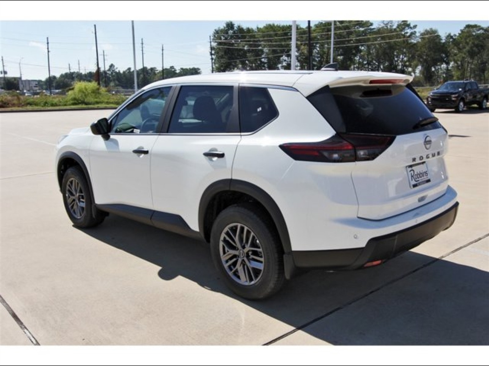 2026 Nissan Rogue S White at Robbins Nissan