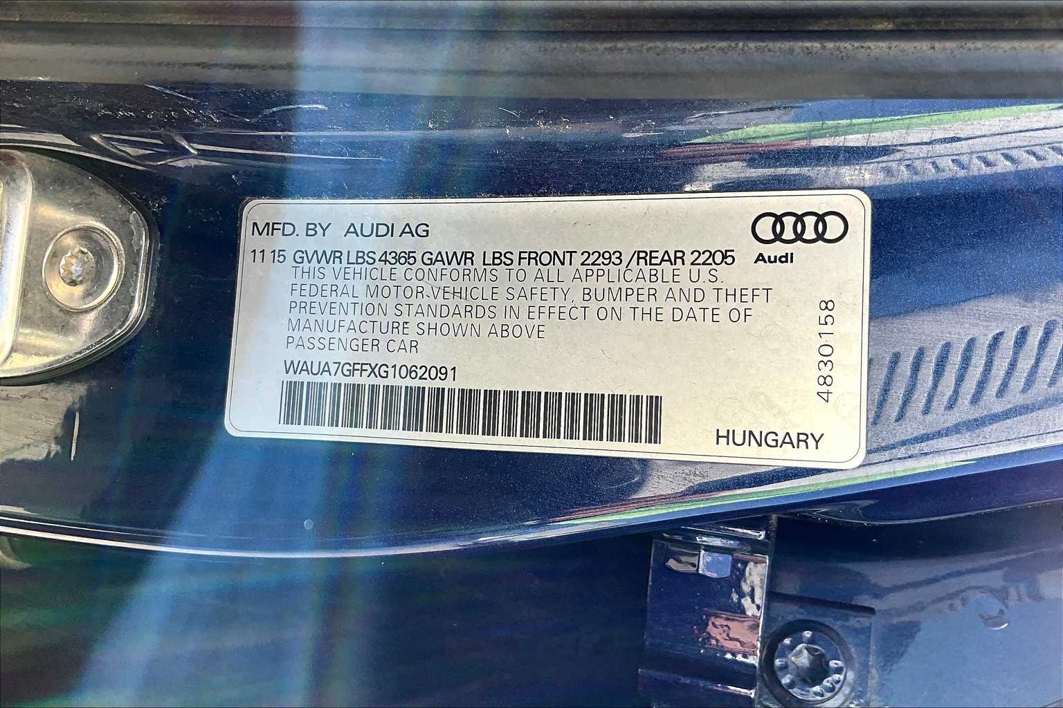 2016 Audi A3 1.8T photo 30