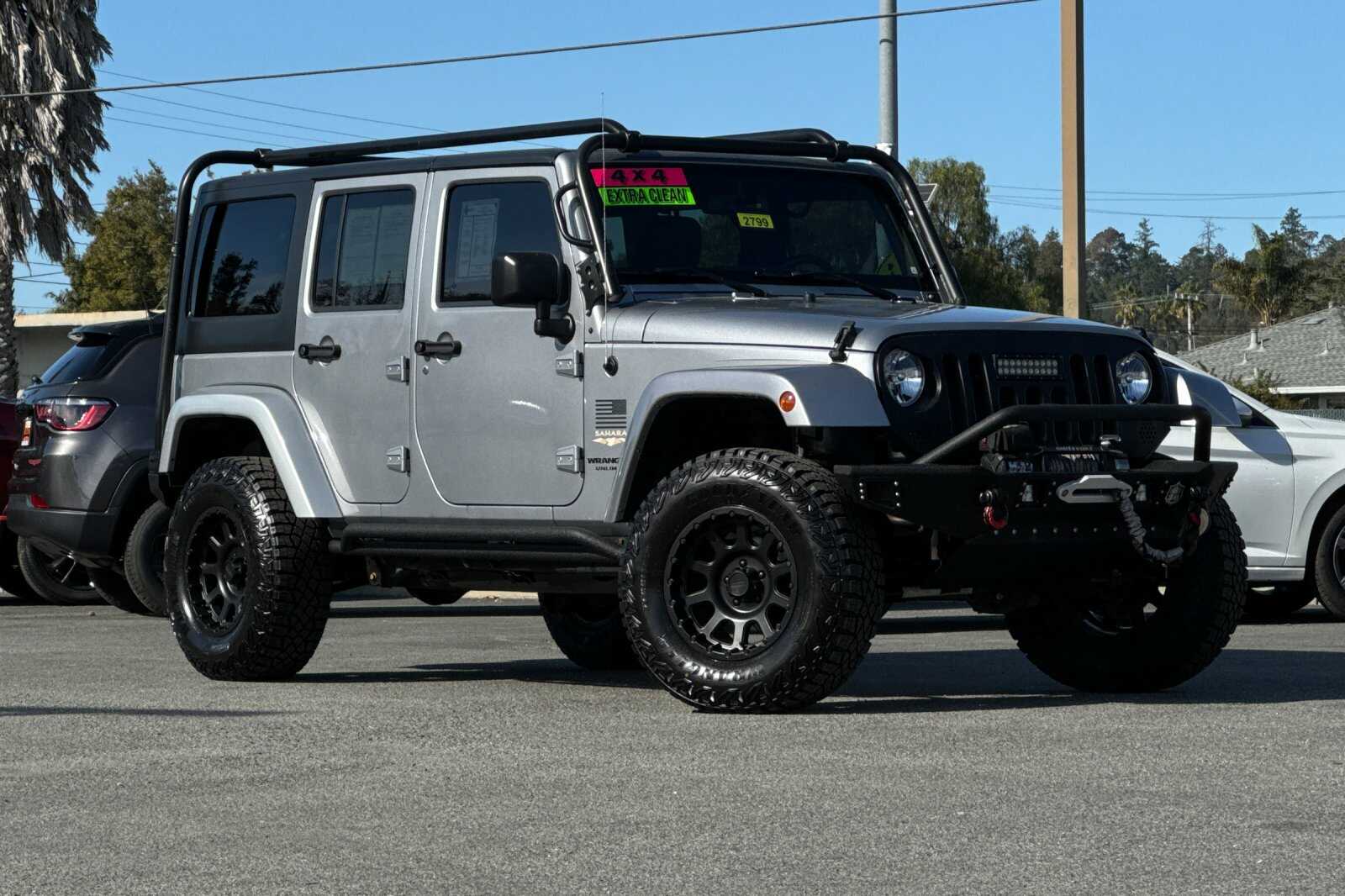 Used 2015 Jeep Wrangler Unlimited Sahara with VIN 1C4HJWEG1FL581136 for sale in Santa Cruz, CA