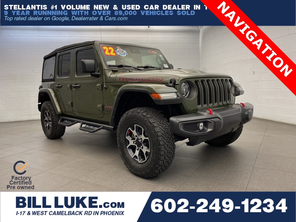 2022 Jeep Wrangler Unlimited Rubicon's photo