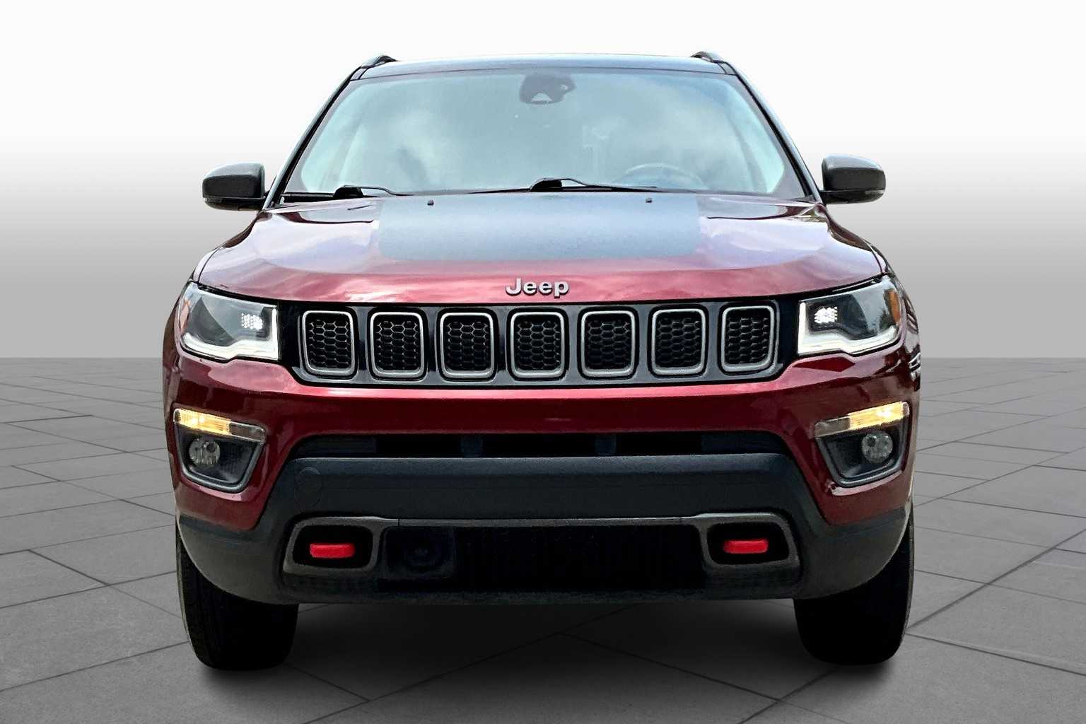 Used 2021 Jeep Compass Trailhawk with VIN 3C4NJDDB3MT599099 for sale in Stafford, TX