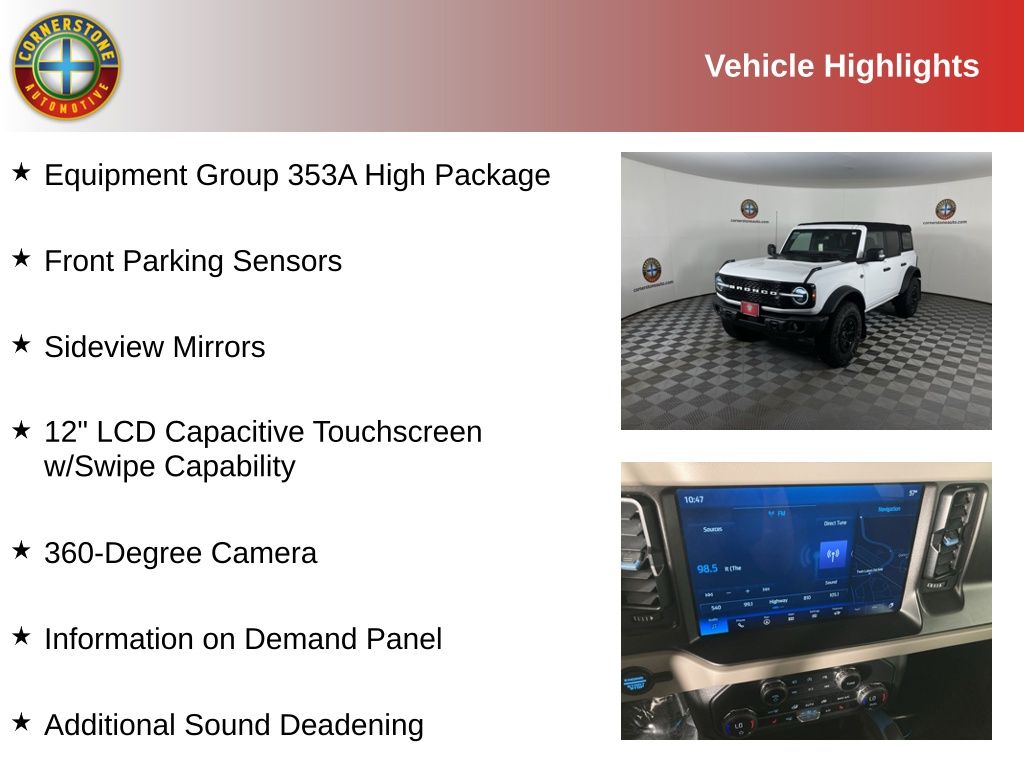 Used 2023 Ford Bronco Wildtrak with VIN 1FMEE5DP4PLB41380 for sale in Elk River, Minnesota