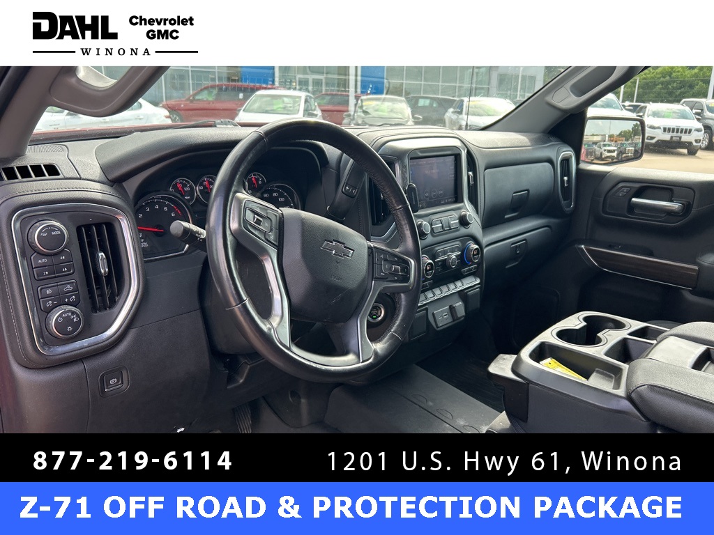 Used 2022 Chevrolet Silverado 1500 Limited RST with VIN 1GCUYEED7NZ205076 for sale in Winona, Minnesota