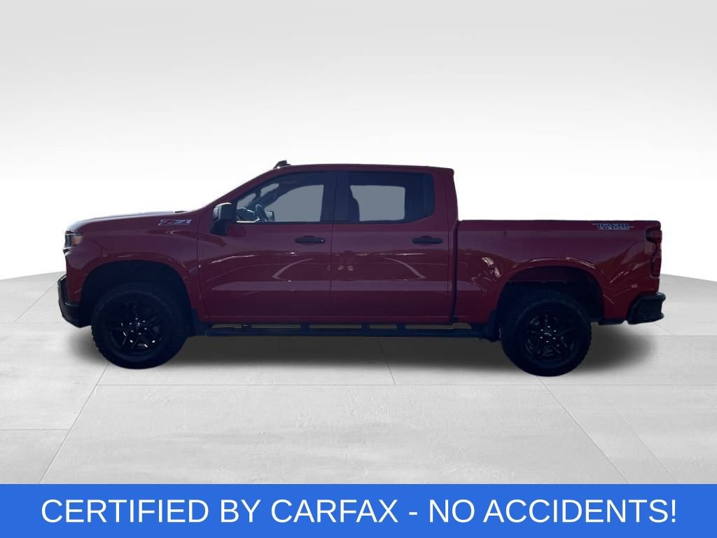 Used 2021 Chevrolet Silverado 1500 Custom Trail Boss with VIN 1GCPYCEF7MZ327017 for sale in Northfield, Minnesota