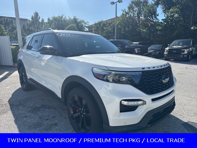 Certified Used 2022 Star White Ford ST image 1