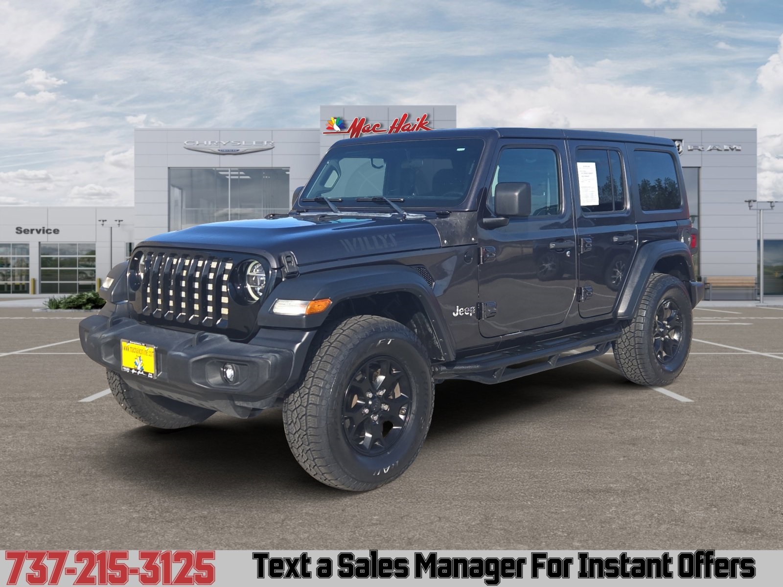 2020 Jeep Wrangler Unlimited Willys's photo