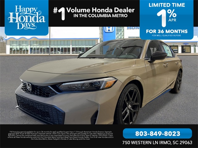 2026 Honda Civic Hatchback Sport's photo