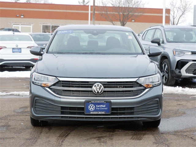Certified 2024 Volkswagen Jetta S with VIN 3VW5M7BU3RM001668 for sale in Inver Grove Heights, Minnesota