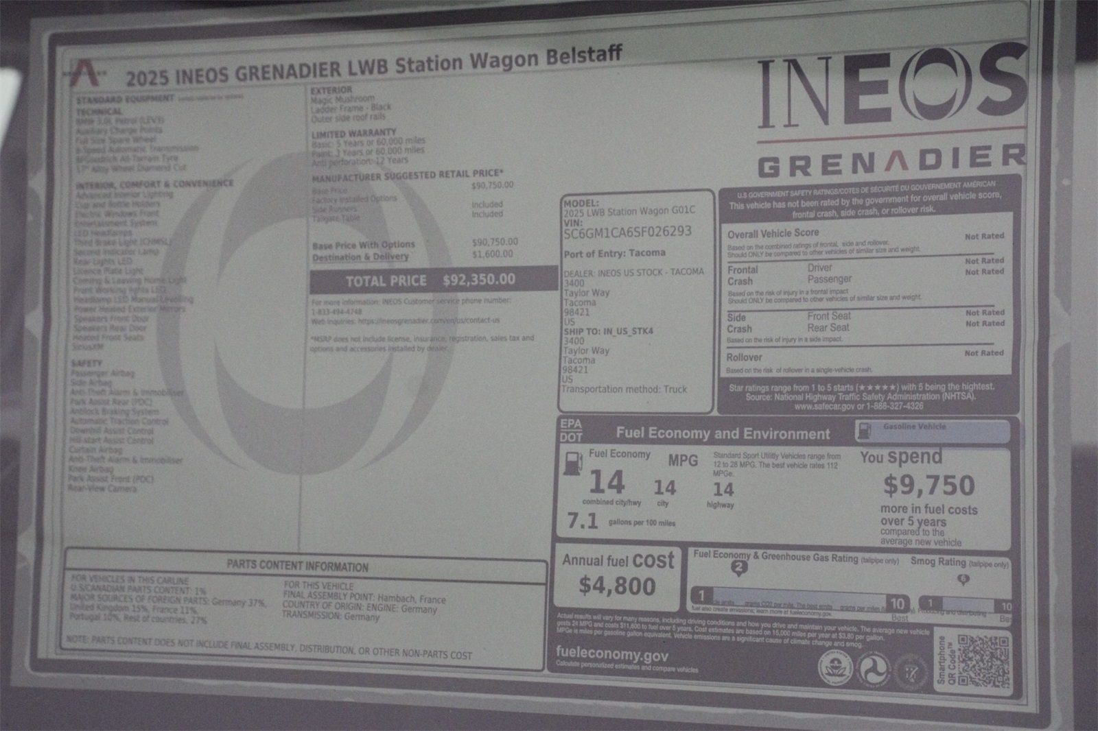 2025 Ineos Grenadier photo 17