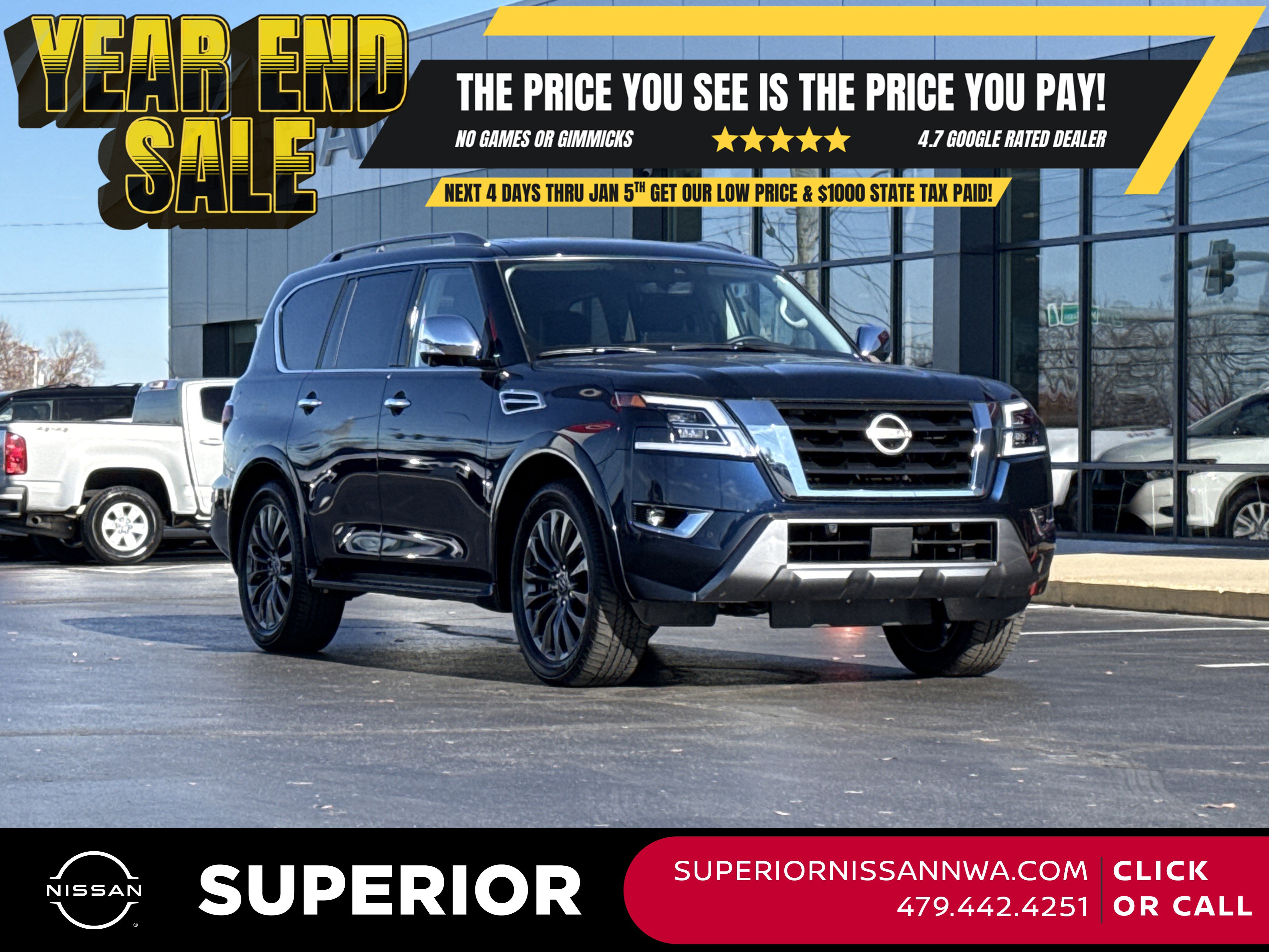 2024 Nissan Armada Platinum's photo