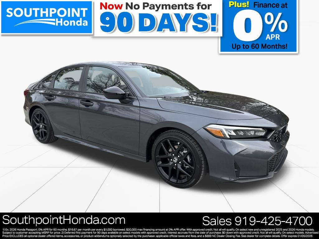 2026 Honda Civic Sport's photo