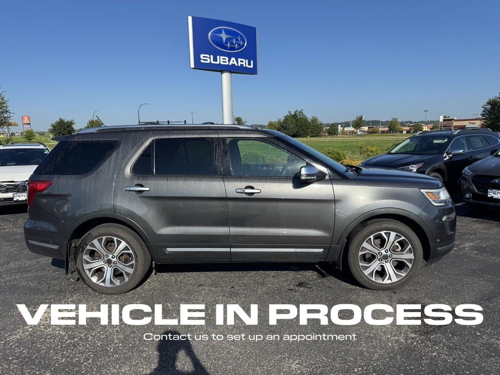 Used 2018 Ford Explorer Platinum with VIN 1FM5K8HT7JGC33987 for sale in Rochester, Minnesota