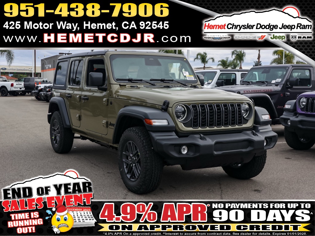 2026 Jeep Wrangler 4-Door Sport S's photo