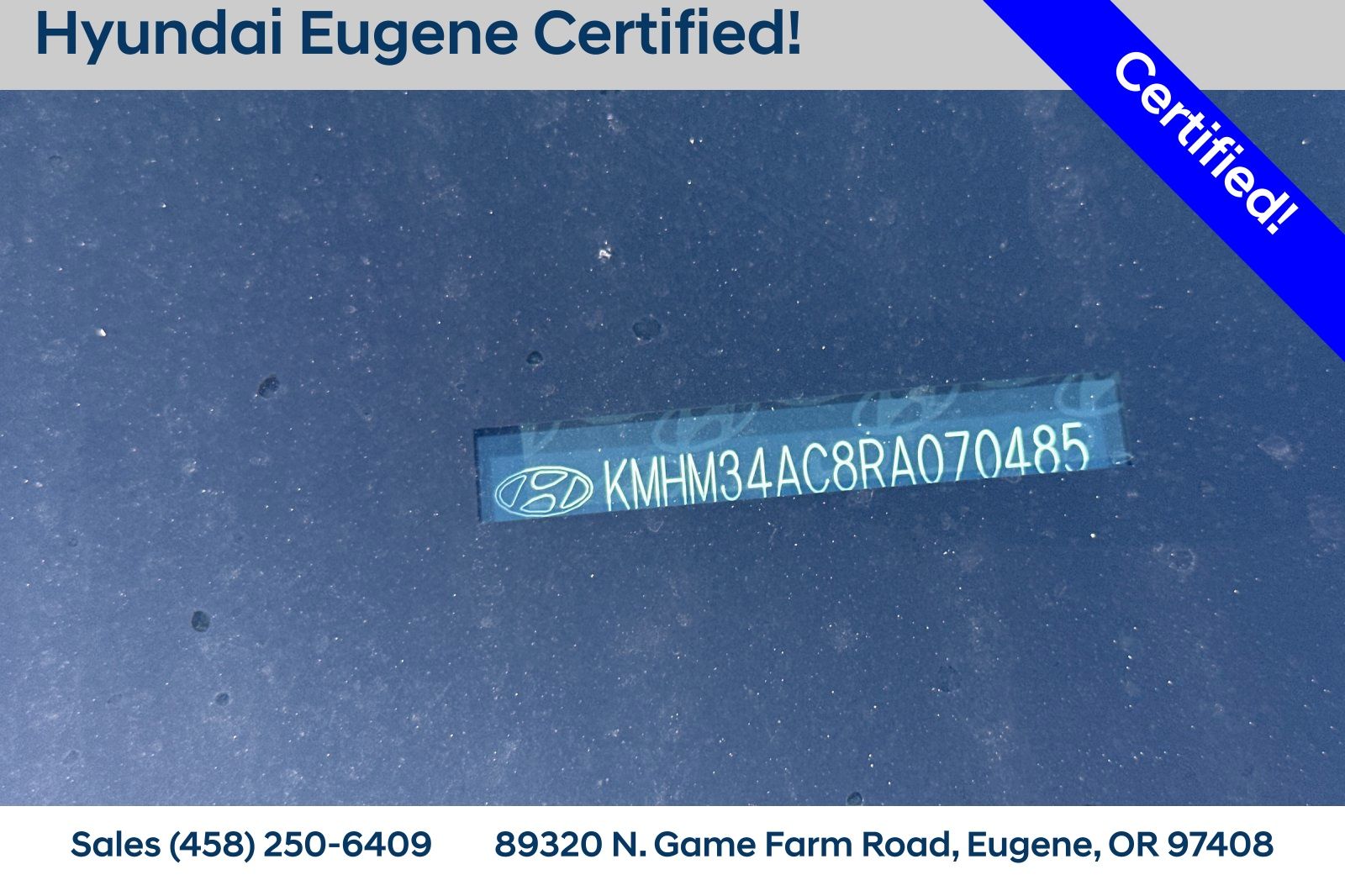 Certified 2024 Hyundai IONIQ 6 SEL with VIN KMHM34AC8RA070485 for sale in Eugene, OR