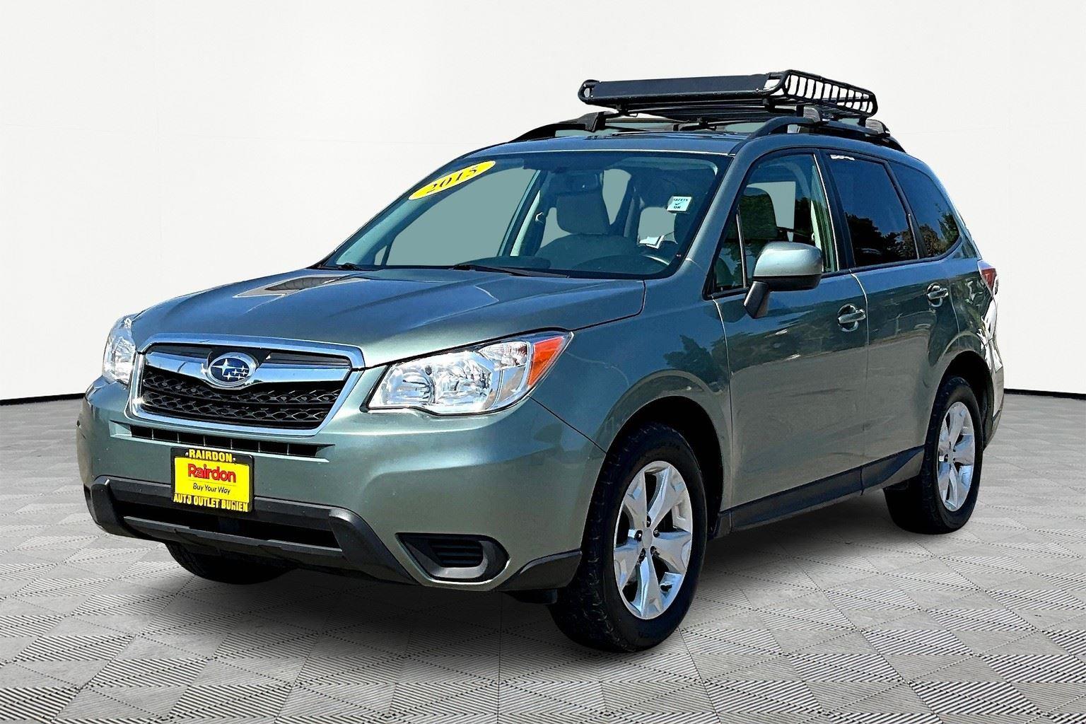 Used 2015 Subaru Forester i Premium with VIN JF2SJADC2FH484314 for sale in Burien, WA