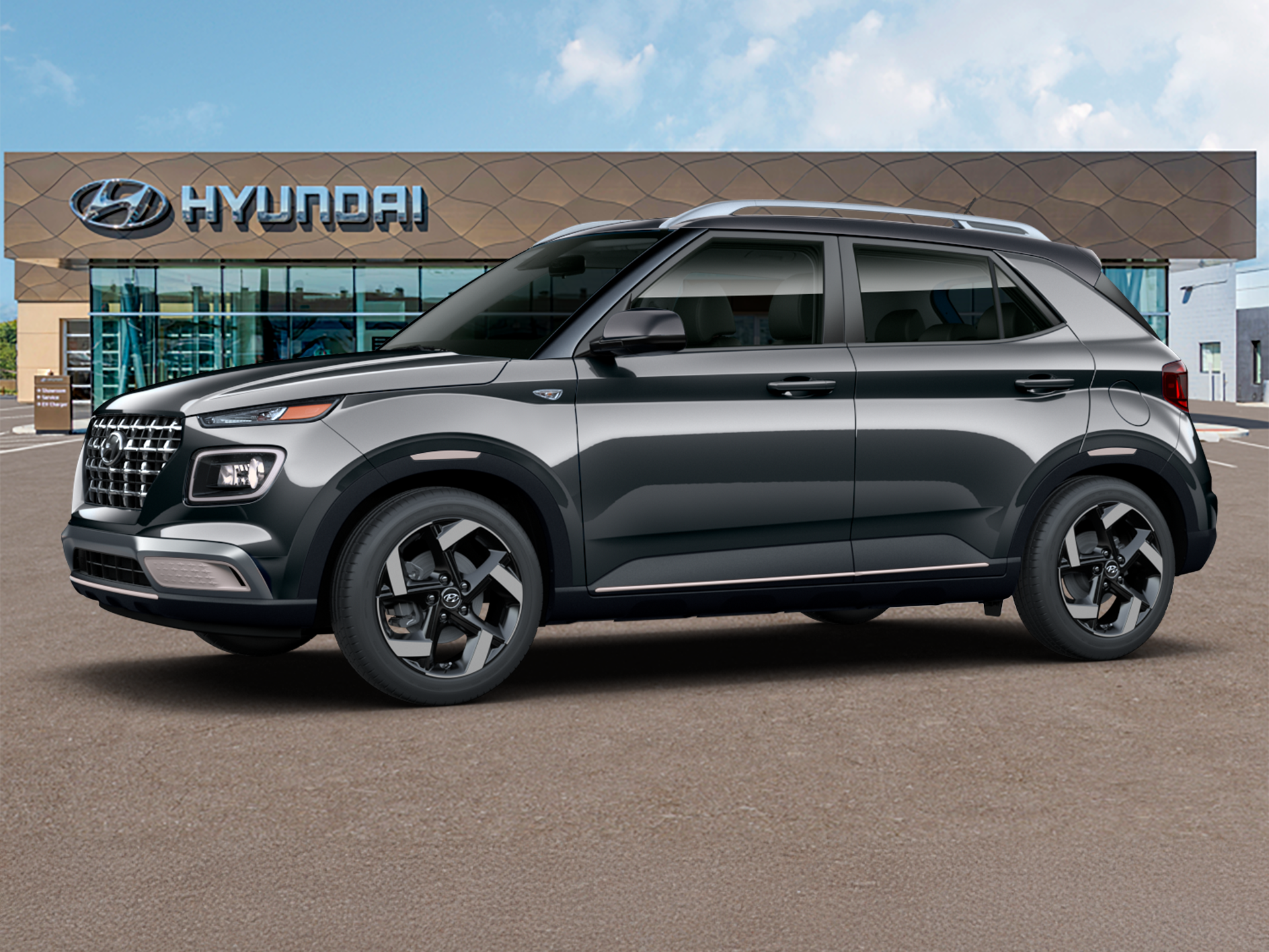 New 2023 Galactic Gray Hyundai Limited image 2