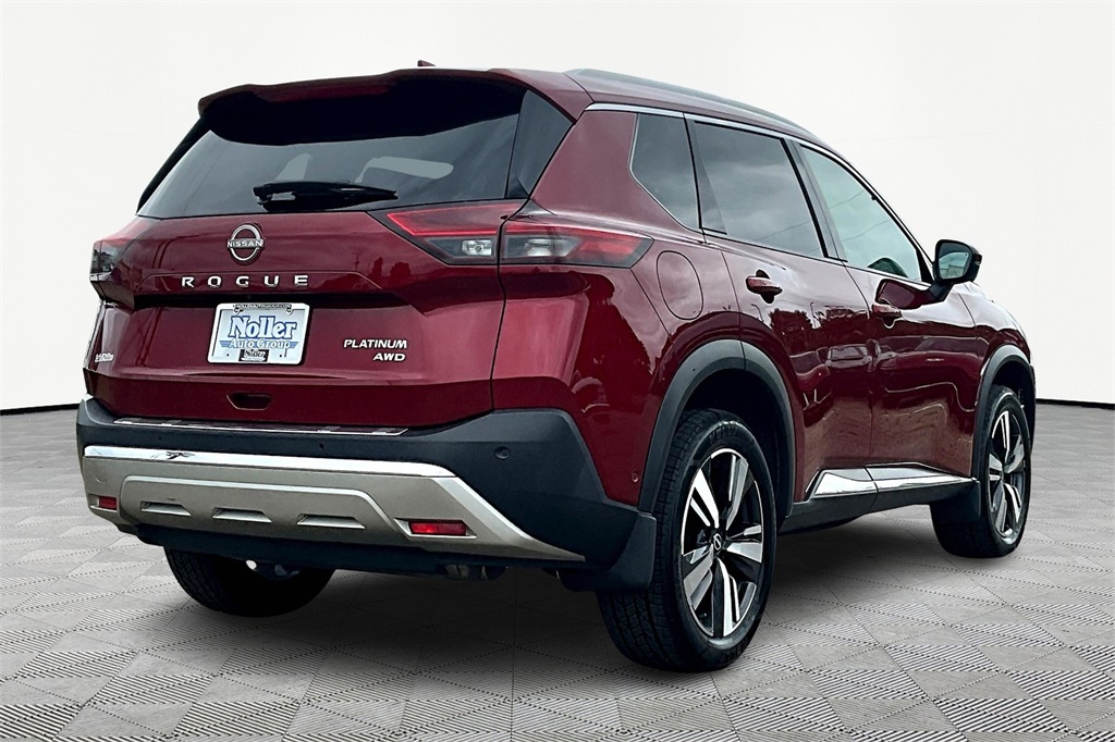 Certified 2022 Nissan Rogue Platinum with VIN JN8BT3DD7NW271421 for sale in Kansas City