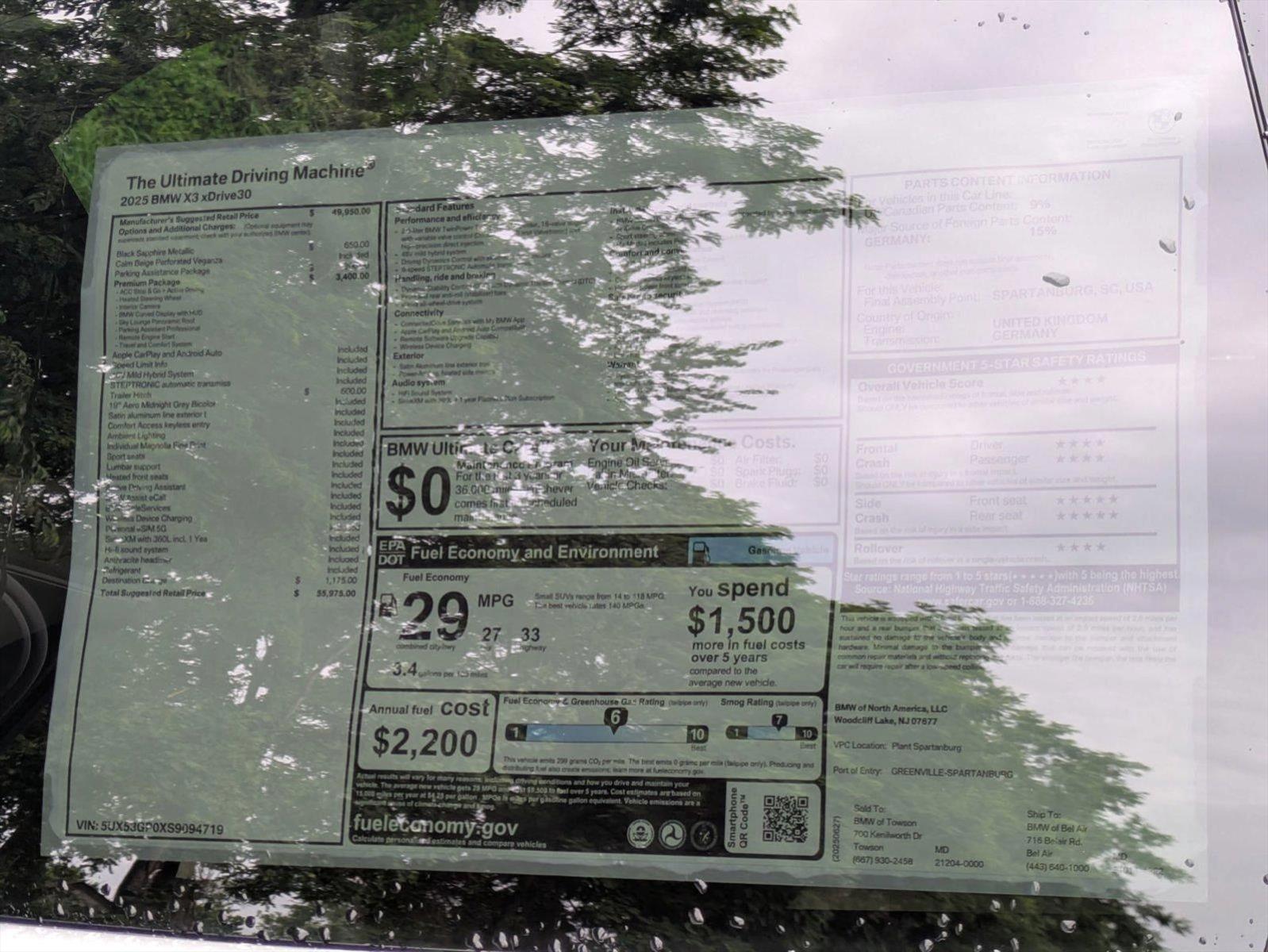 2025 Bmw X3 30x Drive photo 18