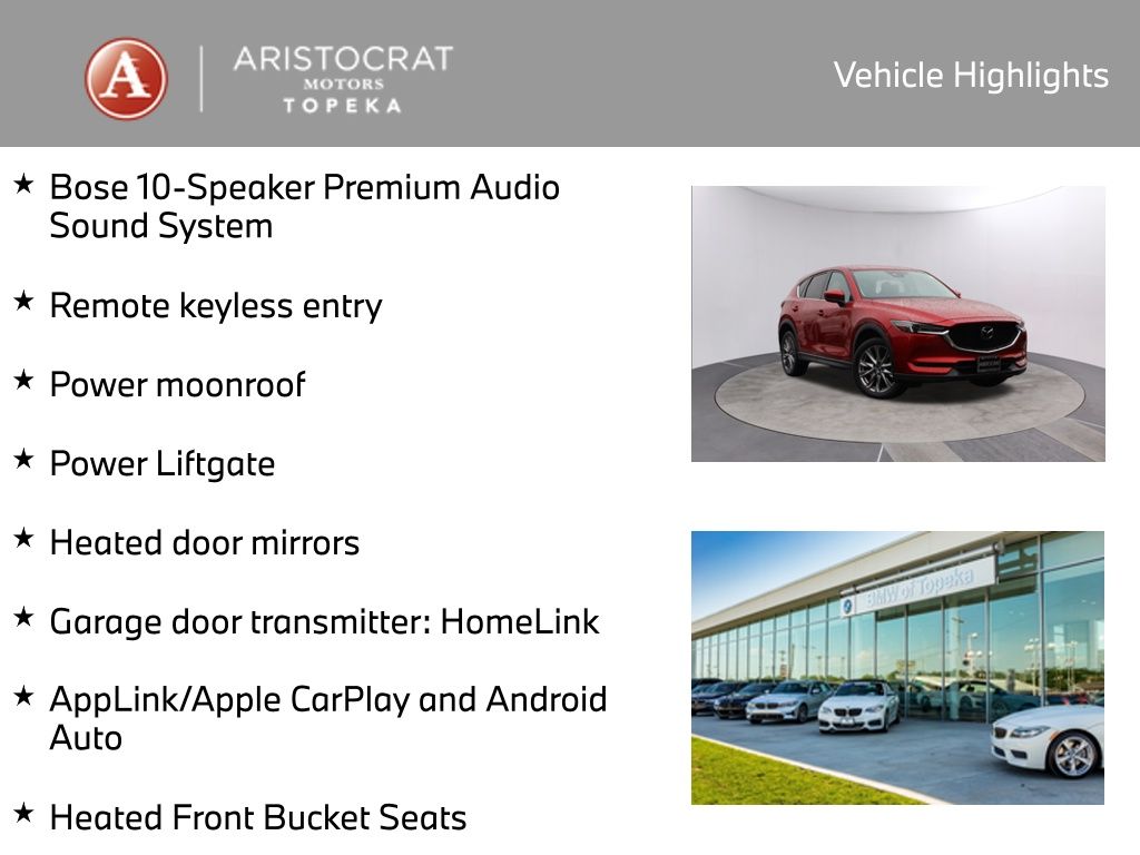 Used 2021 Mazda CX-5 Grand Touring with VIN JM3KFBDM8M1442659 for sale in Kansas City