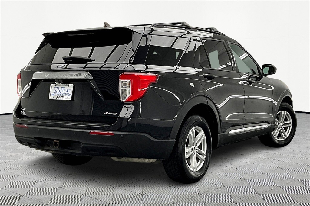 Used 2021 Ford Explorer XLT with VIN 1FMSK8DH2MGB38536 for sale in Kansas City