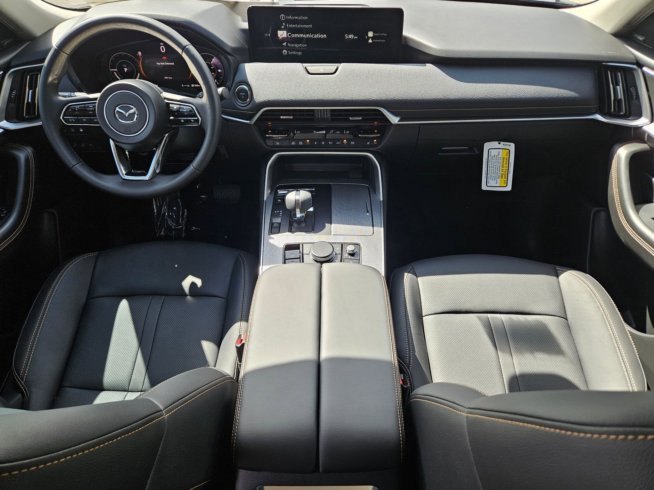 New 2025 Deep Crystal Blue Mica Mazda Premium Sport image 17