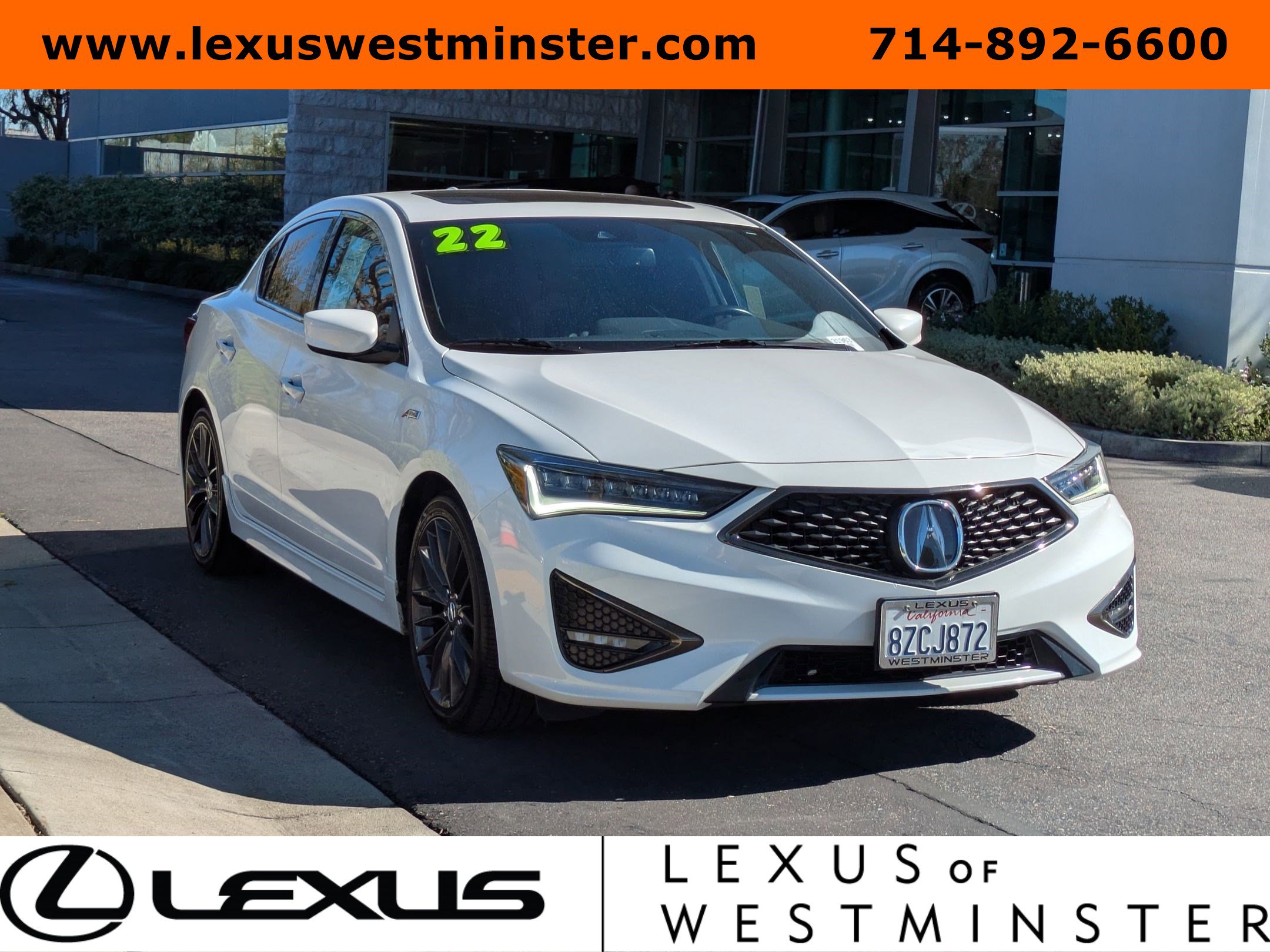 2022 Acura ILX Technology A-Spec photo 3