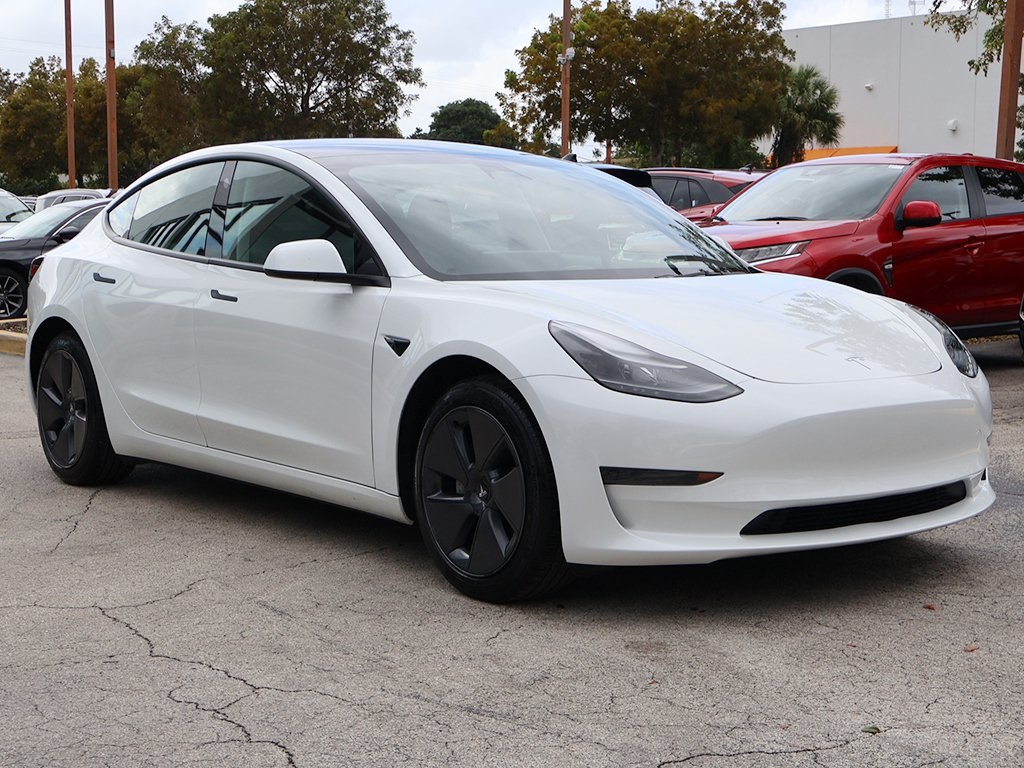 Used 2023 Tesla Model 3 Base with VIN 5YJ3E1EA4PF554594 for sale in Miami, FL