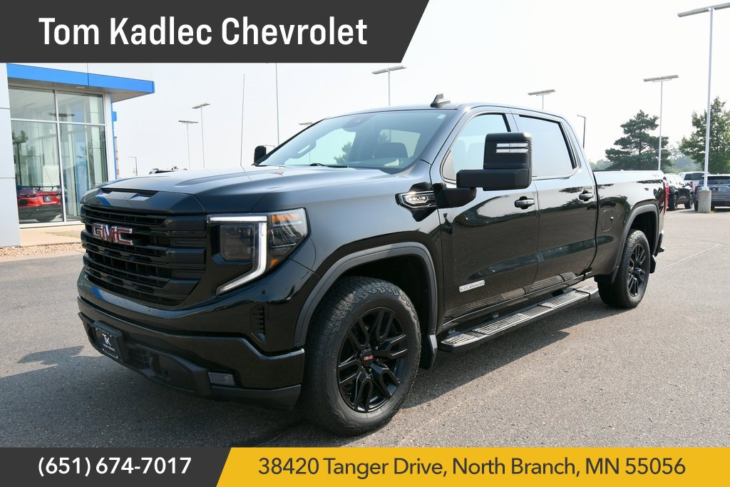Certified 2023 GMC Sierra 1500 Elevation with VIN 1GTUUCED9PZ100381 for sale in North Branch, Minnesota