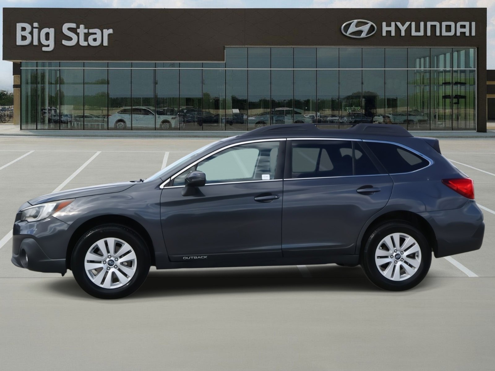 Used 2019 Subaru Outback Premium with VIN 4S4BSAHC4K3388046 for sale in Friendswood, TX
