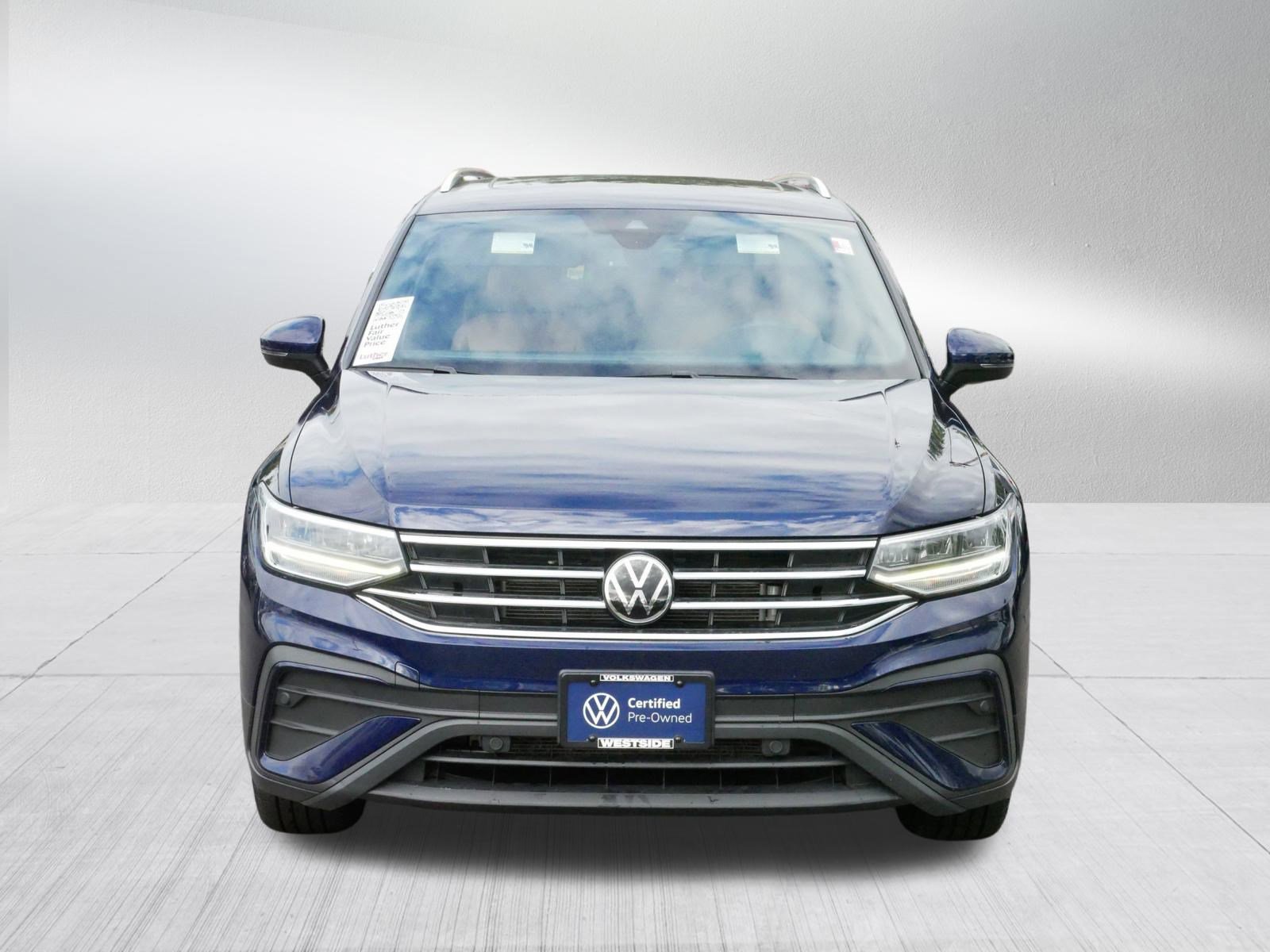 Certified 2022 Volkswagen Tiguan SE with VIN 3VV2B7AX7NM131097 for sale in Saint Louis Park, Minnesota