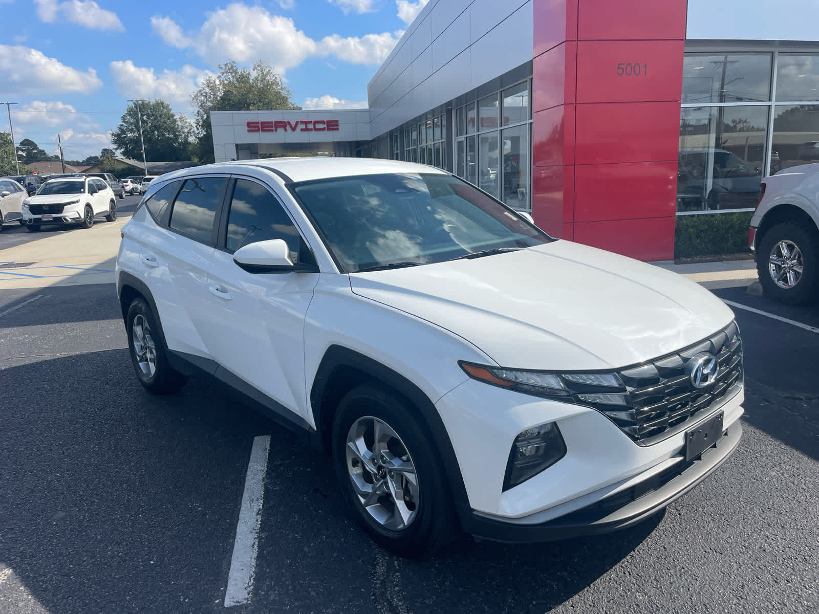 Used 2024 Hyundai Tucson SE with VIN 5NMJA3DE3RH314862 for sale in Broussard, LA