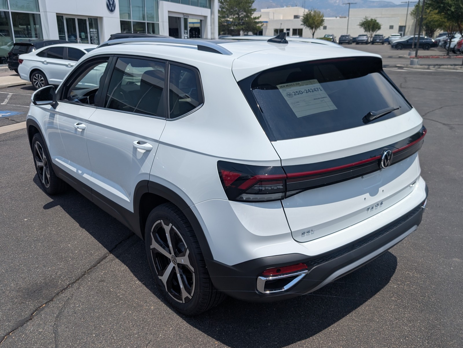 New 2025 Pure White Volkswagen SEL image 7