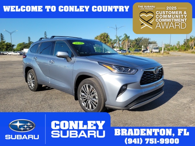 2020 Toyota Highlander Platinum's photo