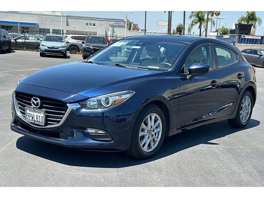 Used 2018 Mazda Mazda3 Sport with VIN 3MZBN1K79JM218394 for sale in Loma Linda, CA