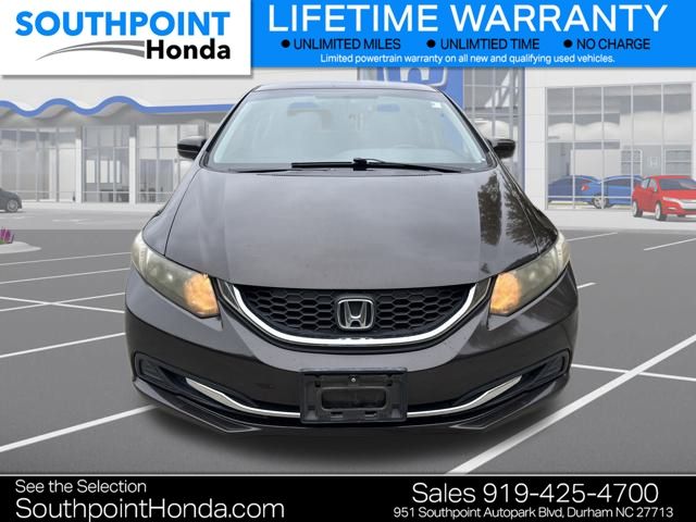 Used 2014 Honda Civic LX with VIN 2HGFB2F52EH504699 for sale in Durham, NC