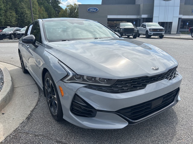 Used 2021 Kia K5 GT-Line with VIN 5XXG64J25MG054791 for sale in Snellville, GA