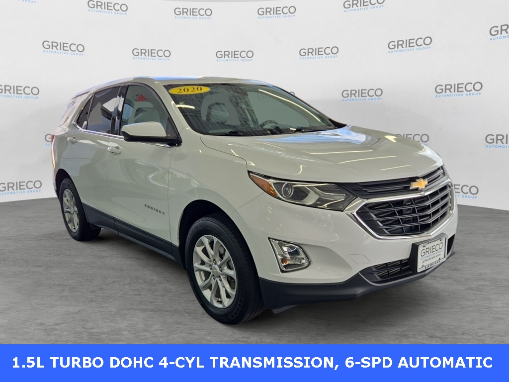 Used 2020 Chevrolet Equinox LT with VIN 3GNAXTEV8LS725954 for sale in Methuen, MA