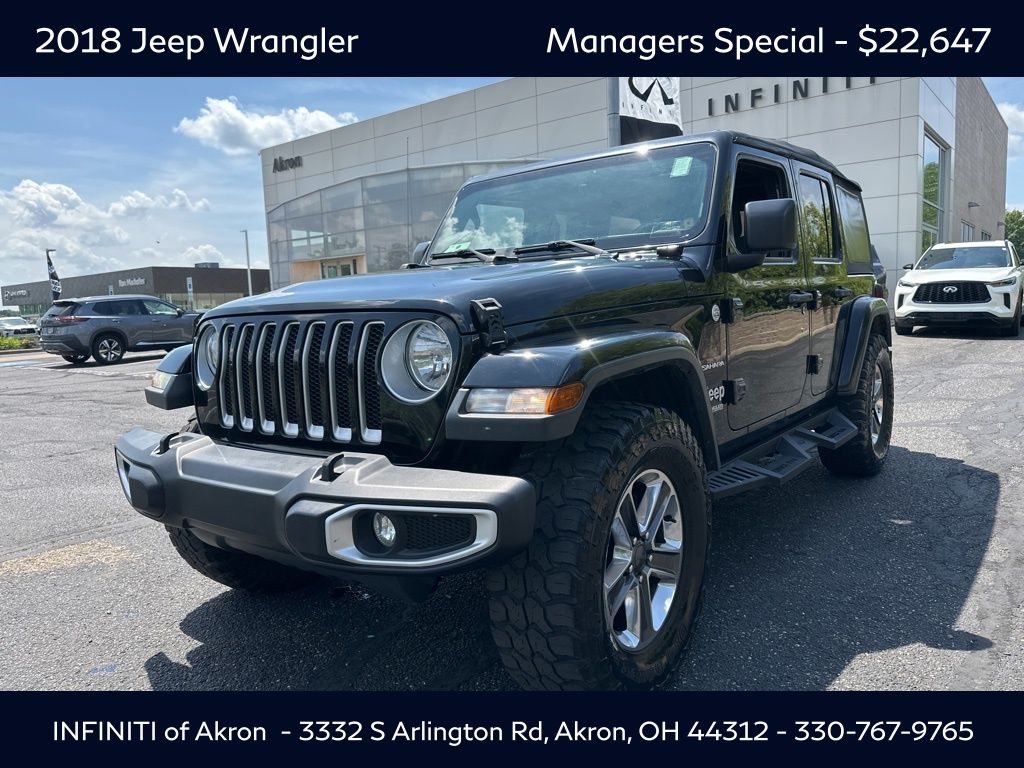 2018 Jeep All-New Wrangler Unlimited Sahara